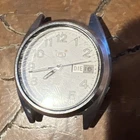 Vintage Seiko 7009-3180 Automatic Watch White Dial Day Date Working