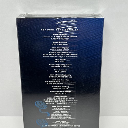 Jurassic Park 3 VHS Tape FYC Awards Screener For Your Consideration Sealed - Picture 5 of 21