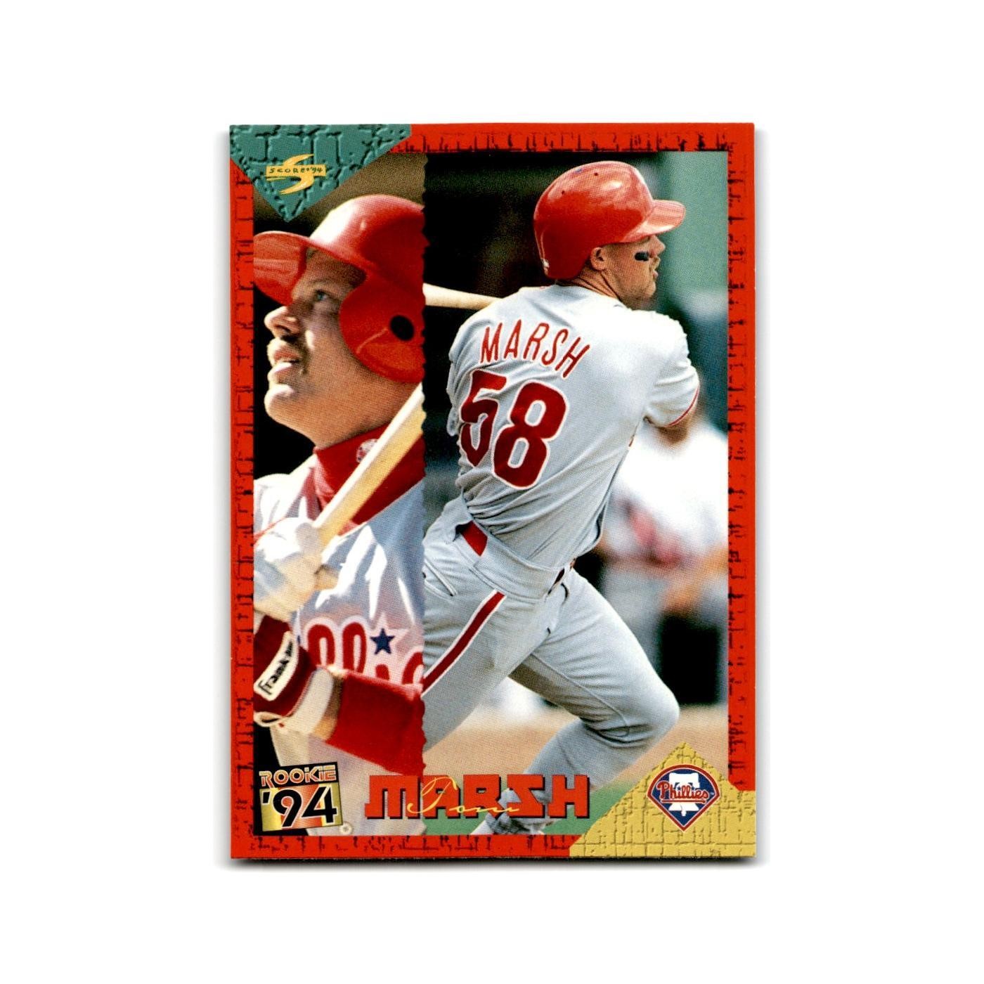 Tom Marsh Rookie 1994 Score Rookie & Traded #RT147 Phillies NM