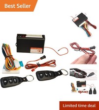 Auto Remote Central Lock Kit with Two Controllers - Long Range Vehicle Security