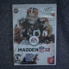 EA SPORTS Madden NFL 12 Nintendo Wii E 2011 NTSC-U/C W/Manual OBO
