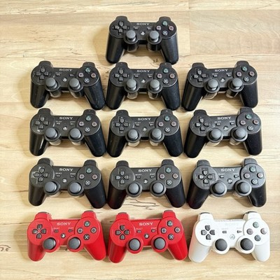 13 Playstation 3 PS3 OEM CECHZC2U Dualshock 3 Sixaxis Controllers PARTS REPAIR