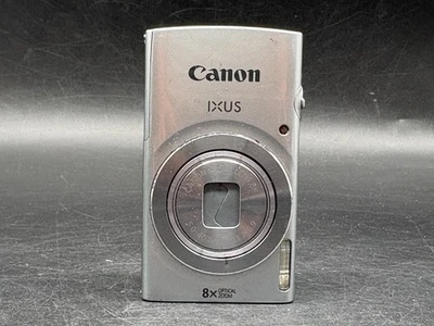 CANON IXUS 145 Digitalkamera Silber 16 MP 8x Zoom Vintage Kompaktkamera - Bild 1 von 4