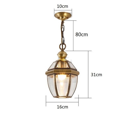 Bar Lamp Copper Pendant Light Hotel Gold Ceiling Lights Gold Chandelier Lighting - Picture 2 of 10