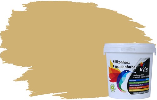 RyFo Colors Silikonharz Fassadenfarbe Lotuseffekt Trend Gelbtöne - bunte Farbe - Bild 64 von 93