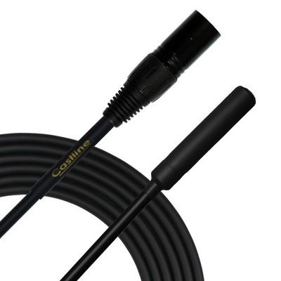 Castline Gold XLR Female to 1/4'' TS Female Patch Cable Mogami Neglex 2549