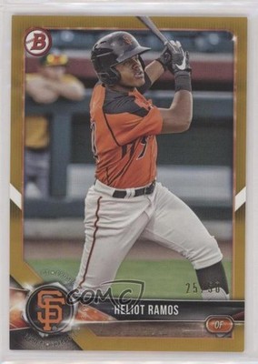 2018 Bowman Prospects Gold 35/50 Heliot Ramos #BP143 0hk3
