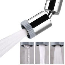 Swivel Faucet Aerator,3-function Faucet Nozzle,360 Big Angle Rotate Kitchen ...