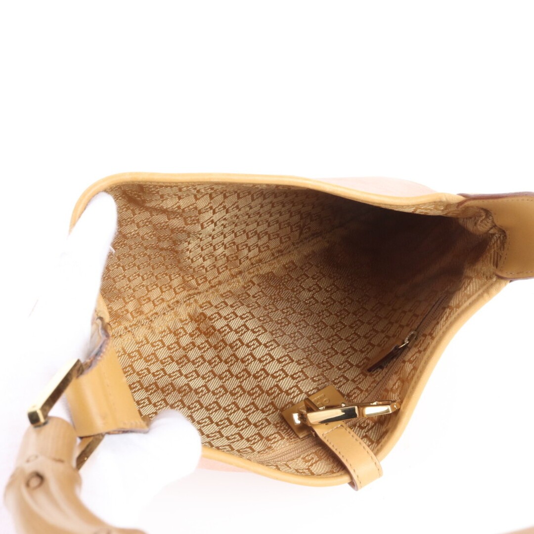 Gucci Bamboo Leather Shoulder Bag Women’s Used, 33x21cm, Adjustable Strap thumbnail 7