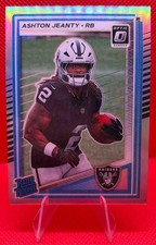 2025 Panini Donruss Optic Ashton Jeanty #202 Rated Rookie Raiders prizm holo