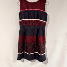 Ann Taylor LOFT Color Block Sleeveless Dress