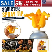 3D Printed Squirter Spray Tip Compatible with WD-40 Cans, Reusable Nozzle