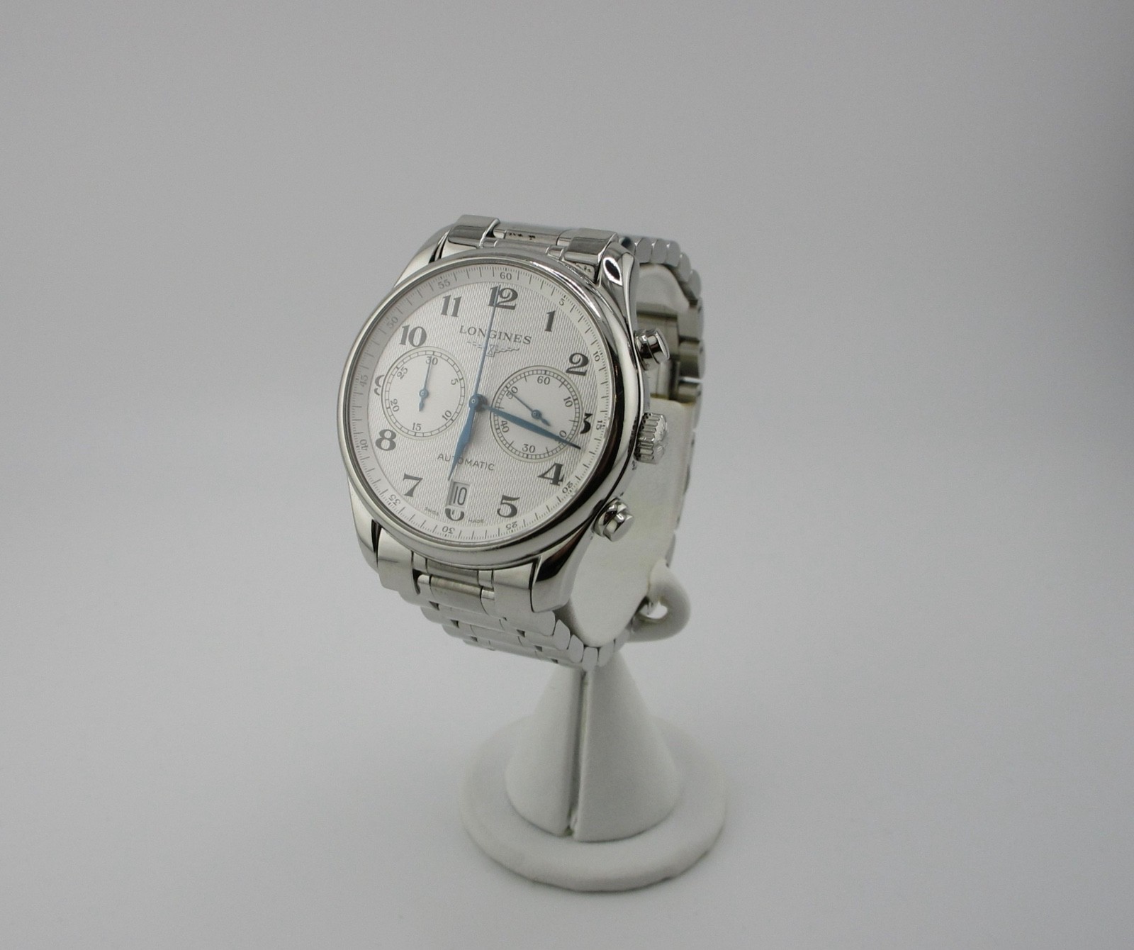 Longines Master Collection Chronograph White Dial… - image 1