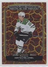 2022 O-Pee-Chee Platinum Marquee Rookies Hot Magma /499 Matej Blumel #262 01sv