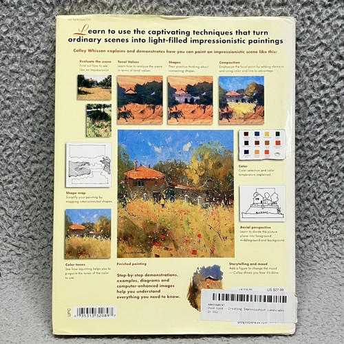 Creating Impressionist Landscapes in Oil - Hardcover, by Whisson Colley - Good - Picture 10 of 11