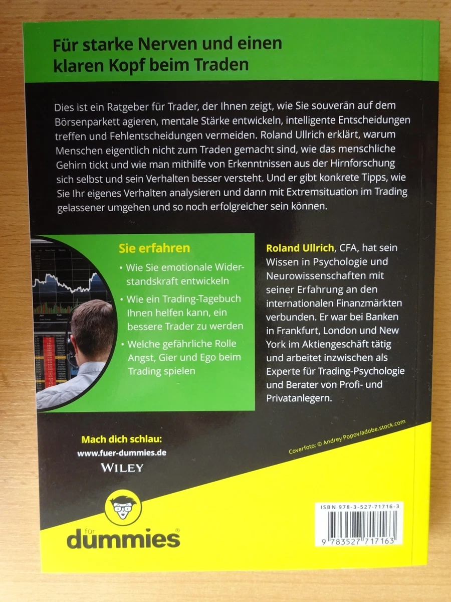 Trading-Psychologie für Dummies von Roland Ullrich - 2021 - NEU