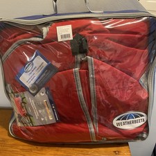 Weatherbeeta Comfitec Essential Standard Horse Neck Turnout Blanket Medium Red