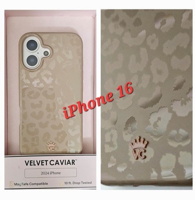 Velvet Caviar Magsafe Case for iPhone 16 - Leopard Nude