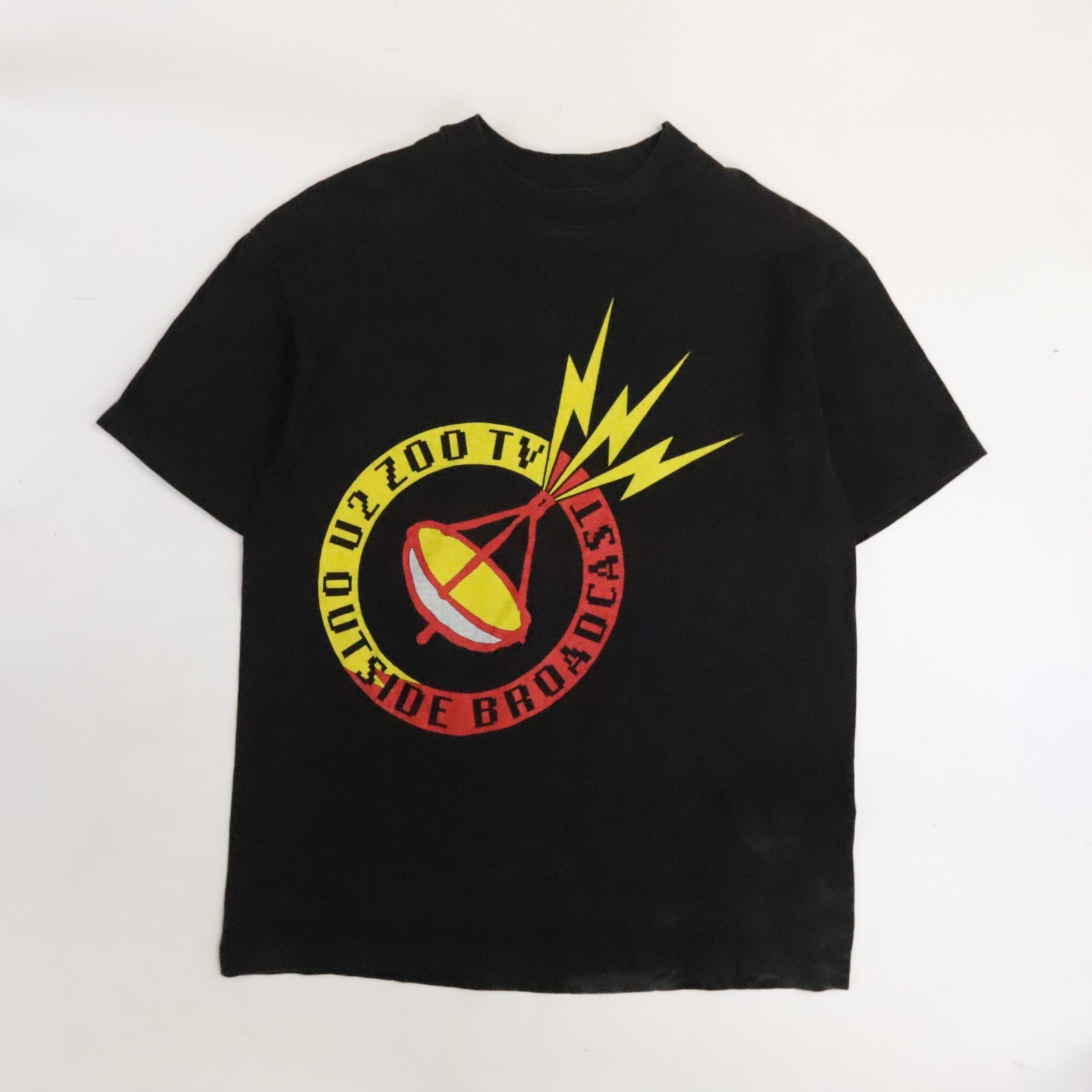 Vintage U2 Zoo TV Outside Broadcast T-Shirt Size Larg… - Gem