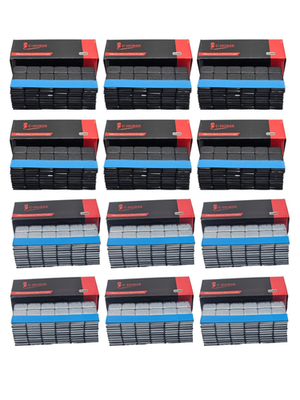 #ad 12 BOX 2160 pcs 0.50oz 6 Zinc amp; 6 Black Coated Adhesive Stick on Wheel Weight $139.58