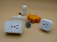 Lot Of 6 Various Multi-outlet Adapters