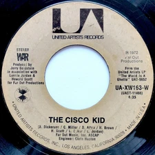 War - The Cisco Kid, 7", (Vinyl)