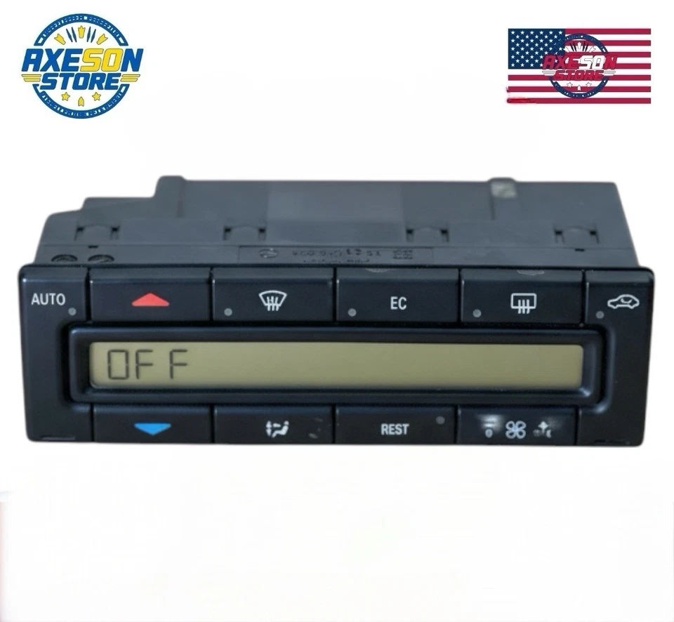 96-2002 MERCEDES R129 SL500 SL320 C230 C280 AC CLIMATIZADOR CALENTADOR INTERRUPTOR OEM Foto 4 de 4