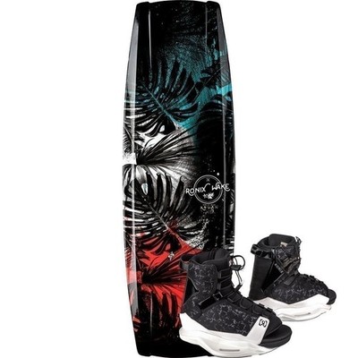 Ronix Krush 125 Wakeboard Package w/ Halo Boots - 2025
