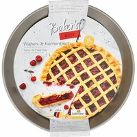 Birkmann Bakers Best WäHen- Kuchenblech Backform Kuchenform Karbonstahl Ø 32 Cm