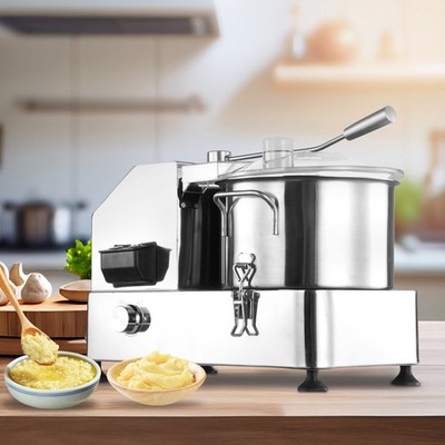 6L Commercial Food Processor Electric Vegetable Fruit Meat Cutter Food Chopper