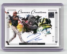 2024 PANINI IMPECCABLE #CCS-JW JAMES WOOD CANVAS CREATIONS AUTO /49