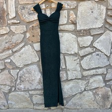 Windsor Tamara Off-The-Shoulder Mermaid Glitter Formal size xs