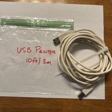 10ft USB 2.0 A-Type Male to B-Type Male Printer/ Scanner/ etc. Cable - USB2-AB10