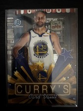 Bowman Chrome 2025 Stephen Curry NBA Golden State Warriors Curry's Card Vault
