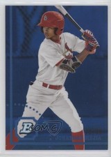 2022 Bowman Heritage Chrome Prospects Blue Refractor 73/99 Jonathan Mejia 0m4q
