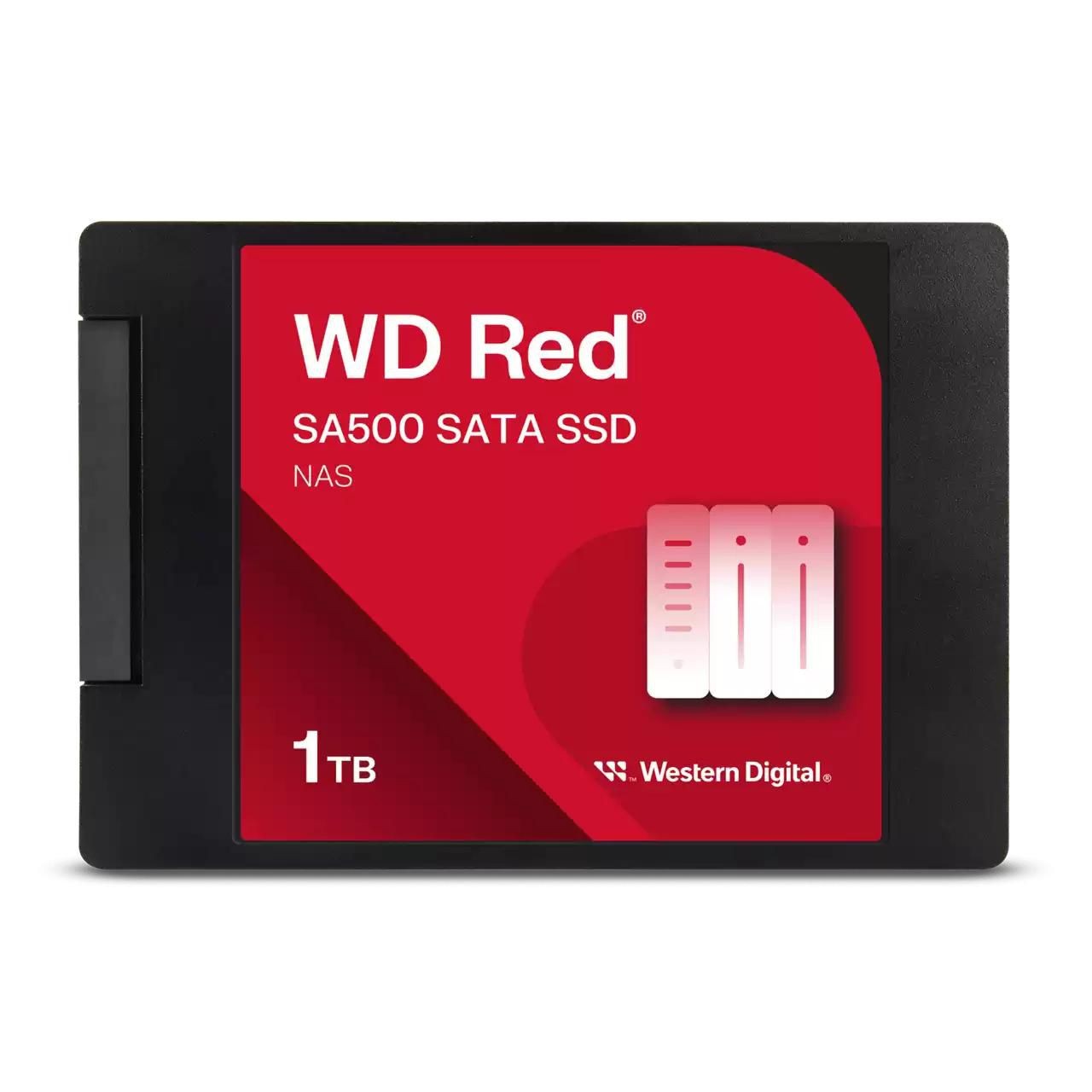 Western Digital WDS100T1R0A Red SA500 NAS SATA SSD 1TB