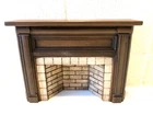 NIB Vintage Dollhouse Miniature MIDWEST PRODUCTS American Fireplace #1185 1:12