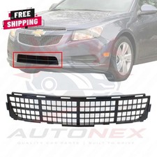 New Front Center Bumper Grille Textured Black For 2011-2014 Chevrolet Cruze