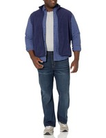 Amazon Essentials Herren Polarfleece-Weste Mit ReißVerschluss Marineblau GrößE