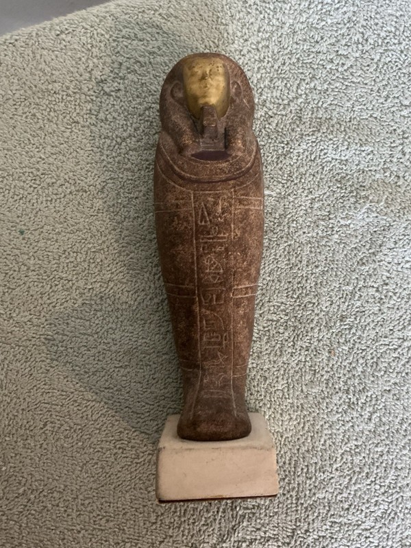 egyptian mummy figurine