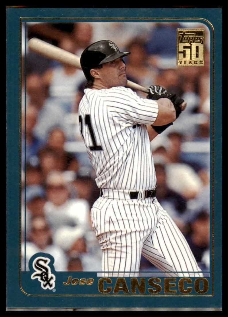 2001 Topps Traded & Rookies #T59 Jose Canseco