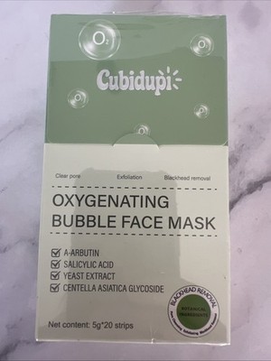 Oxygenating Bubble Face Mask Takes Only 3-5 Minutes BLACKHEADS BE GONE