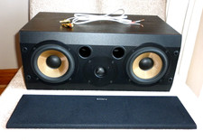 Raro altoparlante centrale audiofilo SONY SS-TX7, 200 Watt - Made in USA - cavo QED gratuito