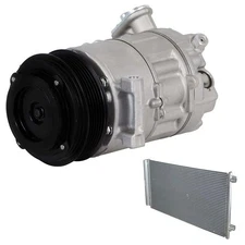 For Ram ProMaster City 2016 2017 2018 AC Compressor w/ A/C Condenser & Drier CSW