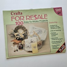 Vintage Crafts For Resale Book 100 Easy Craft Patterns For Every Occasion