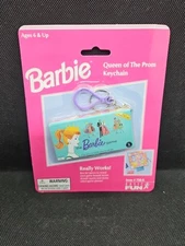 Vintage Barbie Keychain Queen of the Prom by Basic Fun for Mattel 1999 NRFB