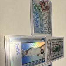 Leaf Metal Autographed Cards Beauchamp Brown Cook Bishop Lot of 4