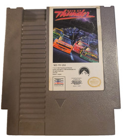 Days of Thunder NES Tested Clean w/ Nintendo Protective Snap Case Racing Game