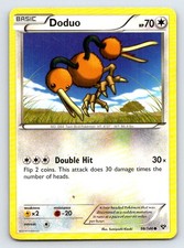 Doduo 98/146 Common XY Base Set Pokemon Heavily Played