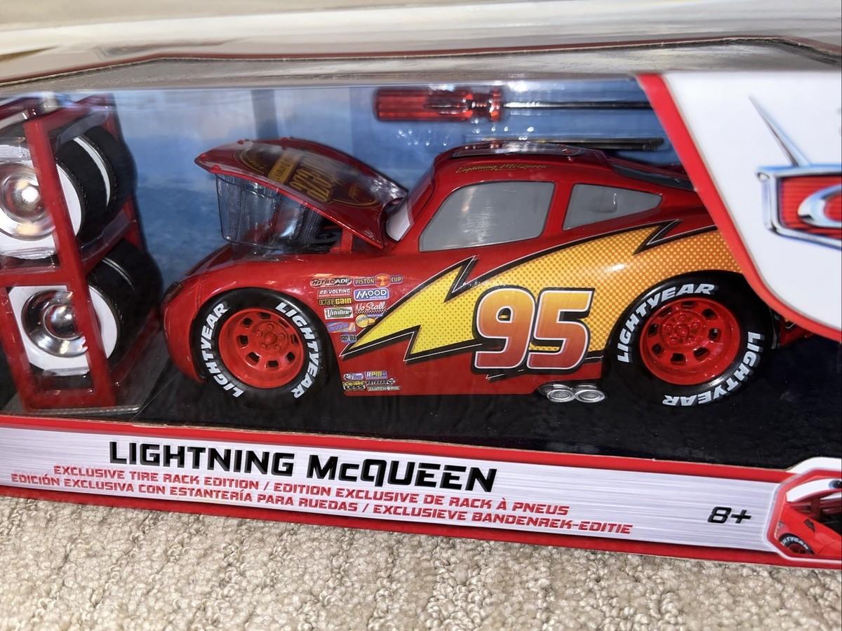 Jada Toys 1/24 Lightning McQueen Die-cast Car - 97751 for